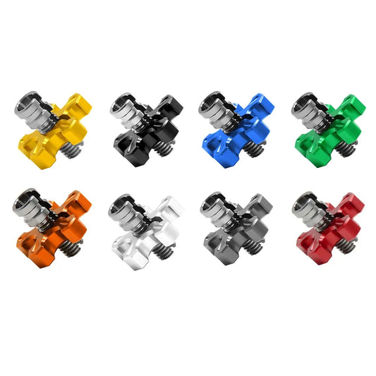 M10 m8 * 1.5 universal de alumínio da motocicleta freio embreagem cabo fio ajustador parafusos fixos para ER6-N gpx600 mercadoria guiador