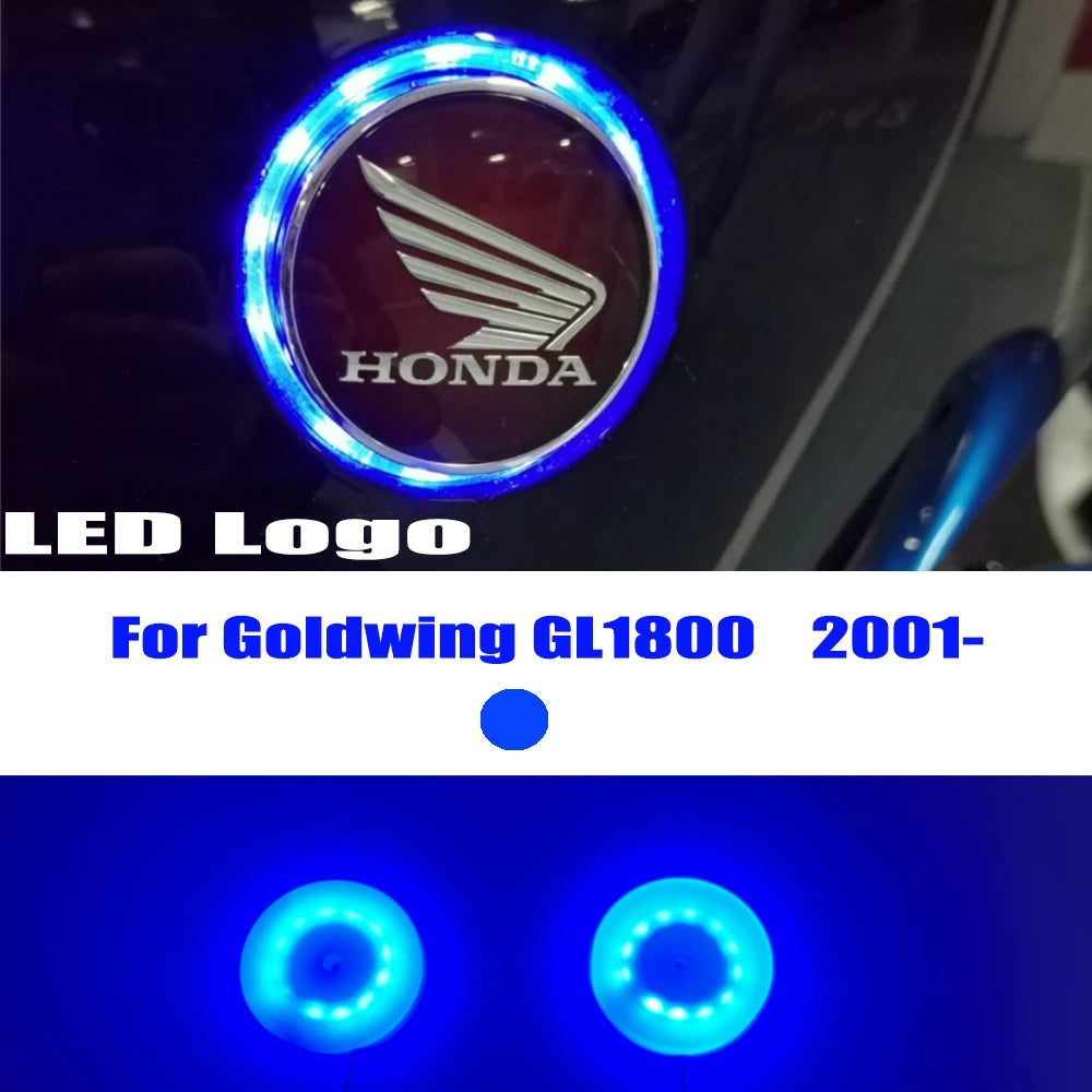 Goldwing 1800 goldwing1800 novos acessórios refletor dianteiro da motocicleta luzes led caixa lateral traseira refletor para honda gl1800 2018-