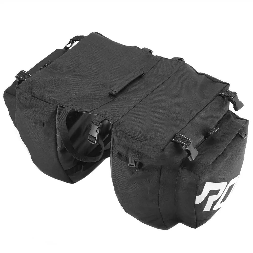 Multifunções Mountain Bike alforjes, Pannier bicicleta, Traseiro Saco Tronco, Capa de Chuva Impermeável, Estrada MTB, 3in 1