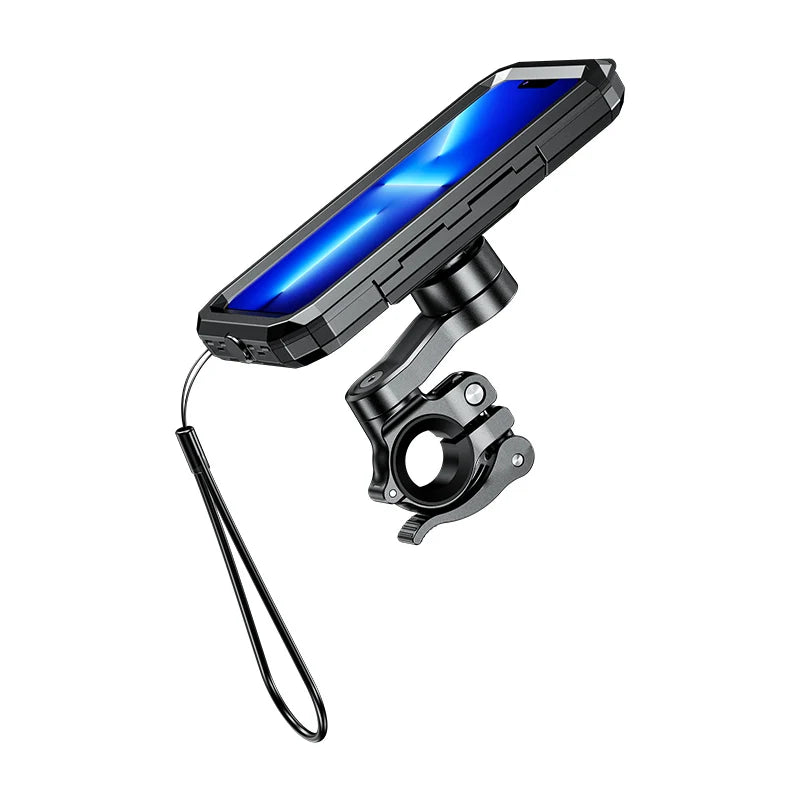 Waterproof Phone Case para bicicleta e motocicleta, celular Mount Bag, moto, scooter, suporte do telefone, guidão, espelho retrovisor, 3 a 8"