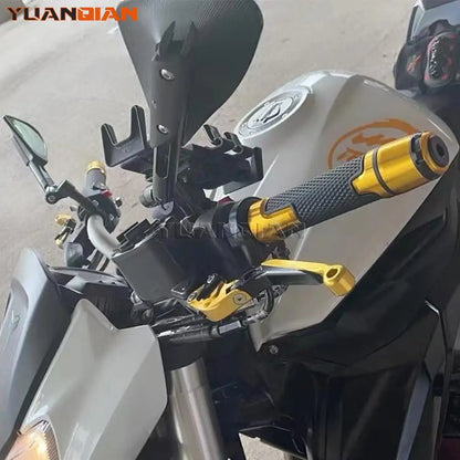 Para yamaha yzfr7 yzf r7 YZF-R7 yzfr7 2023 2022 acessórios da motocicleta extensível ajustável alavancas de freio embreagem guiador apertos