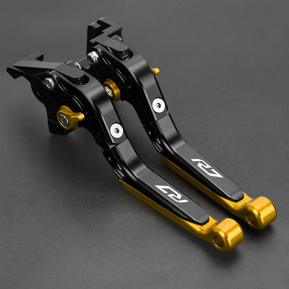 Para yamaha yzfr7 yzf r7 YZF-R7 yzfr7 2023 2022 acessórios da motocicleta extensível ajustável alavancas de freio embreagem guiador apertos