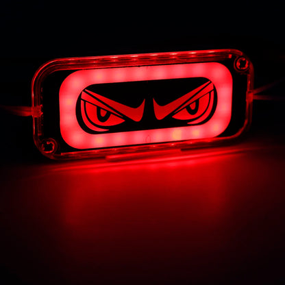 1pcs RGB Led Módulo de mau olhado Demon Eye Strobe Luz de advertência piscando lâmpada de emergência