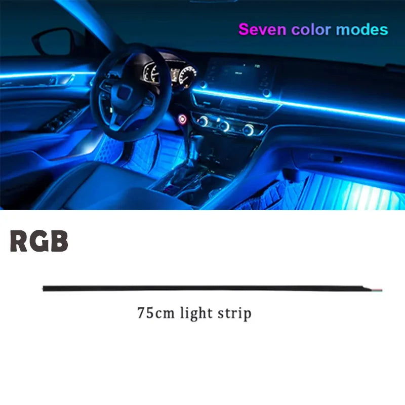 18 in 1 Symphony RGB Atmosphere Light Parts 20CM 35CM 75CM 110CM Light Strip Speaker Foot Lamp storage Light Main Sub Controller