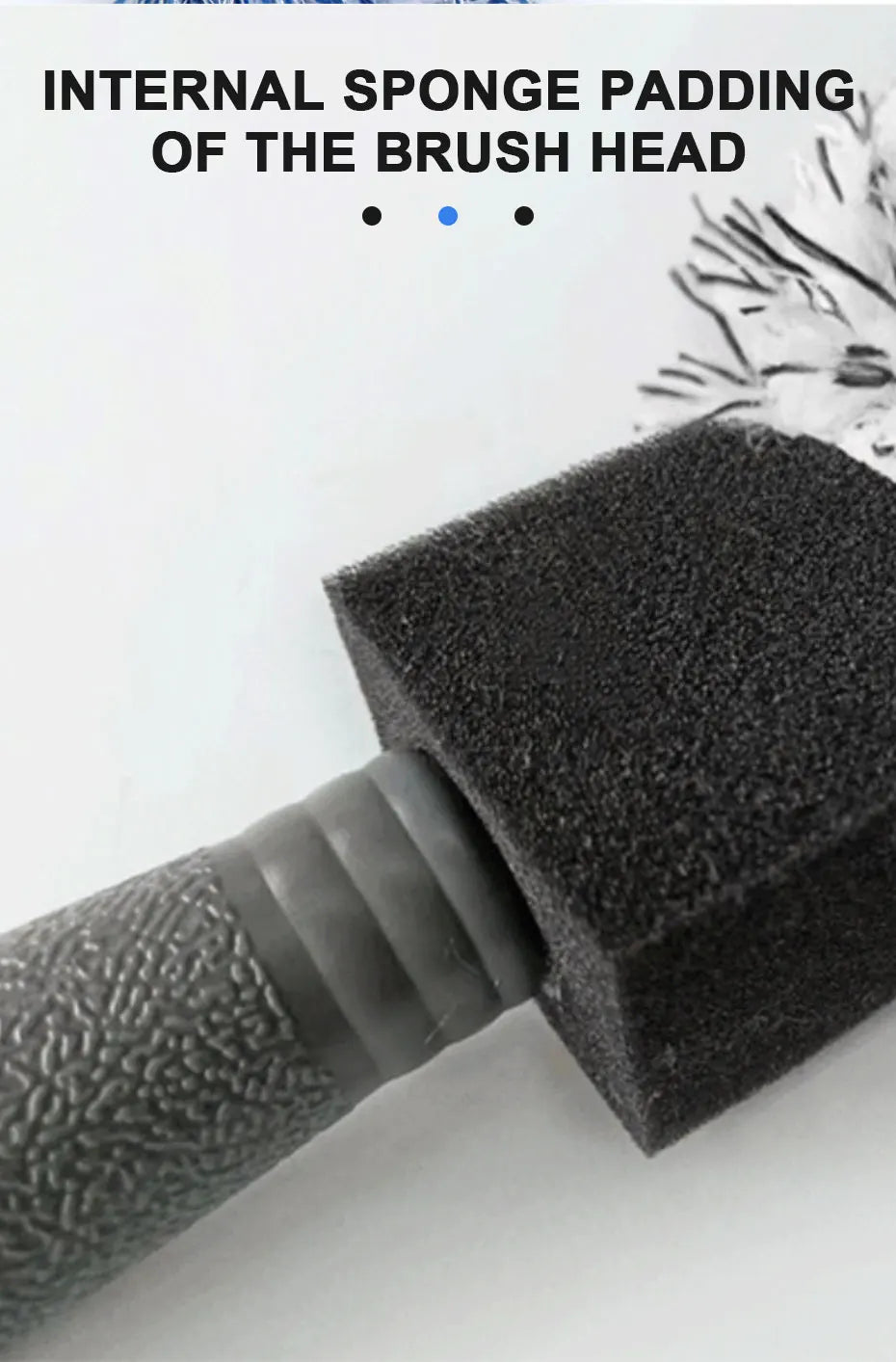 Escova Portátil de Pelúcia para Limpeza de Rodas e Pneus de Carro, Ferramenta de Lavagem e Remoção de Poeira para Detalhamento Automotivo