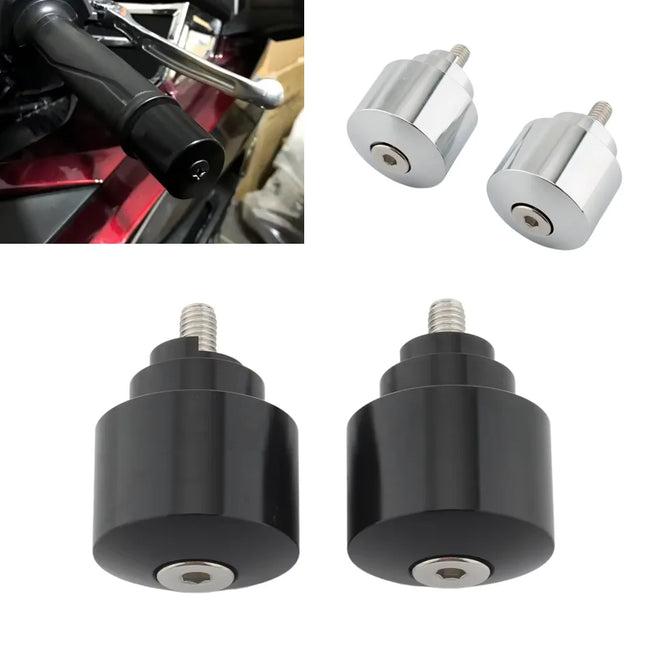 Manoplas para guidão de motocicleta, extremidades para honda cb 559 919 cbr 600 600 900 929 954 1000 1100 rr vfr800 rc 51 gl1800 golding wing 1800