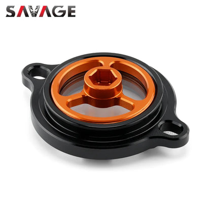 Tampa do filtro de óleo do motor para bajaj pulsar 200ns 200rs 200as 2012-2020 dominar 400 200 ns rs como acessórios da motocicleta tampa clara