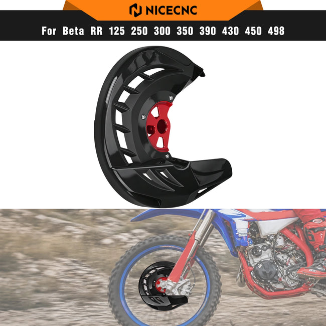 Nicecnc para beta rr 300 rr 250 2020-2024 disco de freio dianteiro guarda capa rr 390 430 450 498 2015-2024 2023 rr 2t 4t edição de corrida