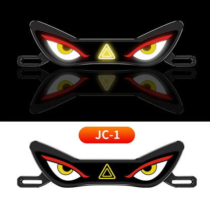 Luz LED Multifuncional à Prova d'Água, Luzes Coloridas, Decoração Modificada para Motocicletas, Luz Traseira Universal para Placa de Motocicleta