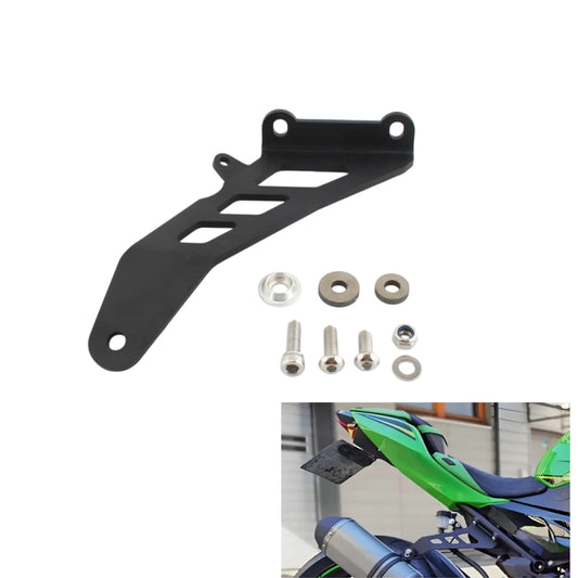 Suporte de Alumínio para Escapamento de Motocicleta Kawasaki Z500 Ninja500 2024 2025 2026, Compatível com Z 500 Ninja 500