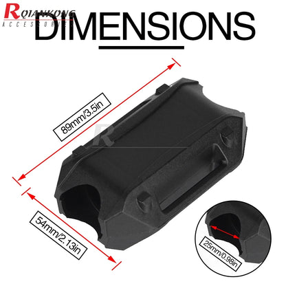 Protetor de motor para para-choque de motocicleta, bloco 25mm, barra de colisão decorativa para honda X-ADV xadv 750 x adv 2017 2018 2019 2020 2021