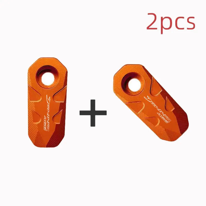 Para BAJAJ DOMINAR 250 400 DOMINAR250 DOMINAR400, todos os anos, acessórios para motocicletas, capa protetora de sensor em liga de alumínio e ABS.