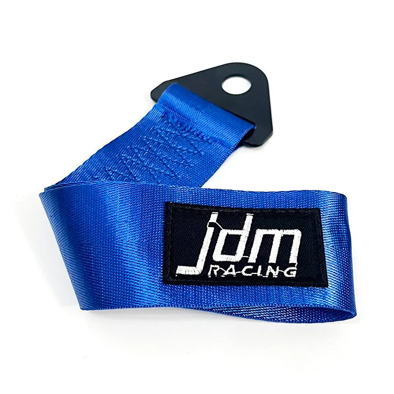 Correia de reboque de náilon de alta resistência universal jdm racing carro reboque auto cordas de reboque dianteiro e traseiro pára-choques reboque cinta de reboque decoração