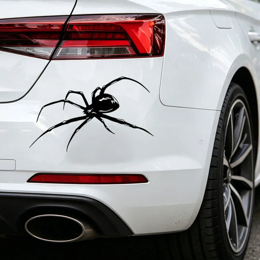 Adesivos de Aranha, Decalques de Vinil Impermeáveis para Carro, Caminhão, Motocicleta, Laptop, Janela, Decoração de Carro para Halloween