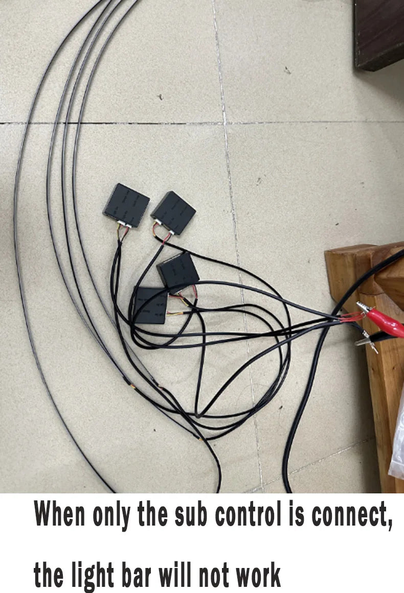 18/22 IN 1 Atmosphere Lamp Parts Symphony 213 Color 35cm 75CM 110CM Acrylic Light Strip Main Controller Sub Controller Speaker
