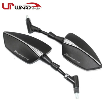 Ofertas imperdíveis para o Bajaj Dominar 400: espelho retrovisor para motocicleta, espelhos laterais em alumínio CNC.