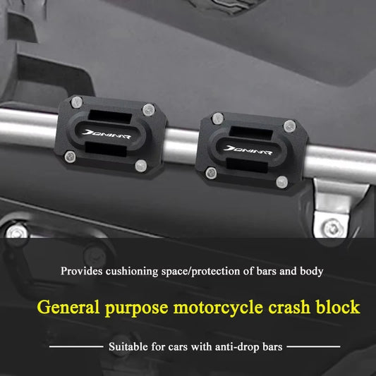 Novo para bajaj dominar 400 dominar 250 acessórios da motocicleta guarda motor pára-choques proteção guarnição bloco