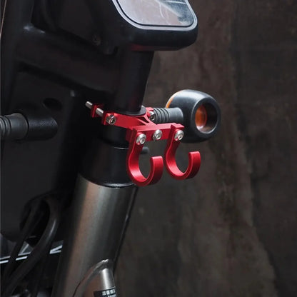 Ganchos para Patinetes Elétricos, Suporte Simples para Bicicletas, Gancho de Armazenamento para Tubos, Fivela de Fixação para E-bikes, Suporte Duplo Portátil de Metal para Capacete