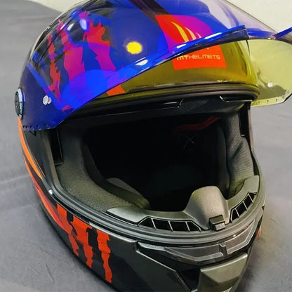 Monster garra zero adesivos de motocicleta para farol carenagem tanque combustível à prova dwaterproof água moto capacete scooter decalques vinil universal