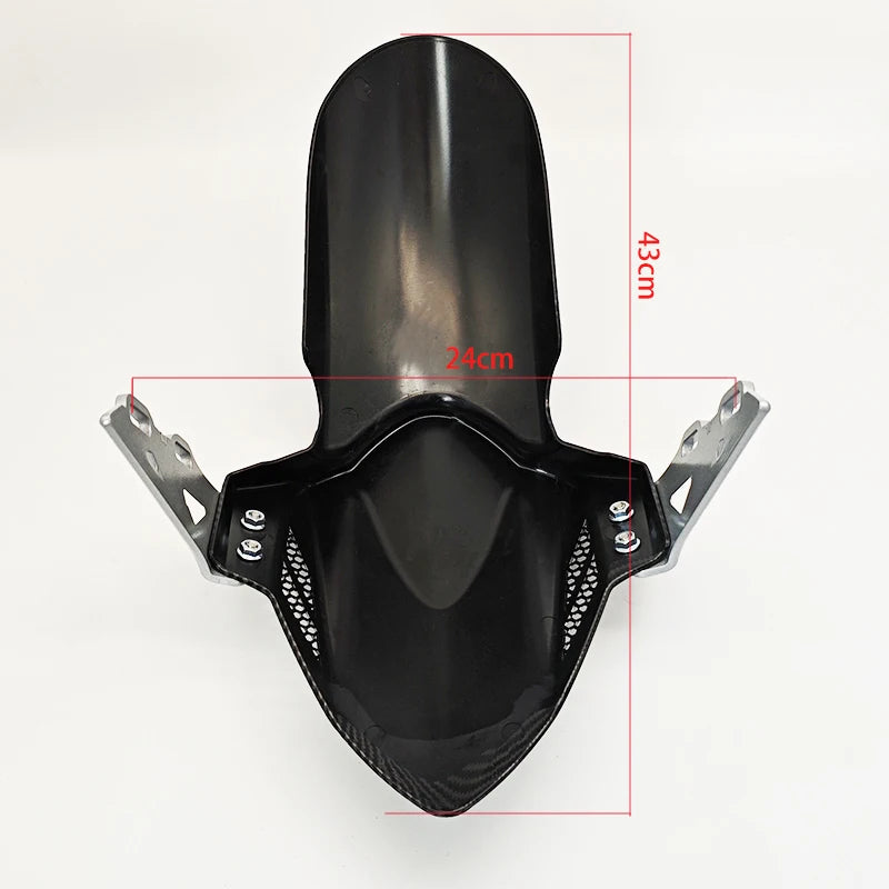 Para-lama Dianteiro de Alumínio, Modificado para E-bike, Compatível com Amortecedor Dianteiro 30/31/33 Core, Compatível com Ninebot e Série NQi