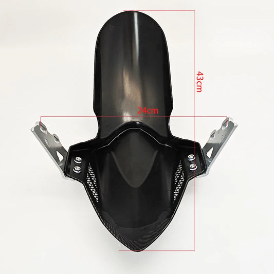Para-lama Dianteiro de Alumínio, Modificado para E-bike, Compatível com Amortecedor Dianteiro 30/31/33 Core, Compatível com Ninebot e Série NQi