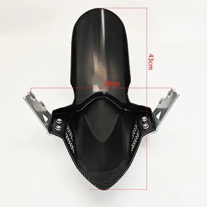 Para-lama Dianteiro de Alumínio, Modificado para E-bike, Compatível com Amortecedor Dianteiro 30/31/33 Core, Compatível com Ninebot e Série NQi