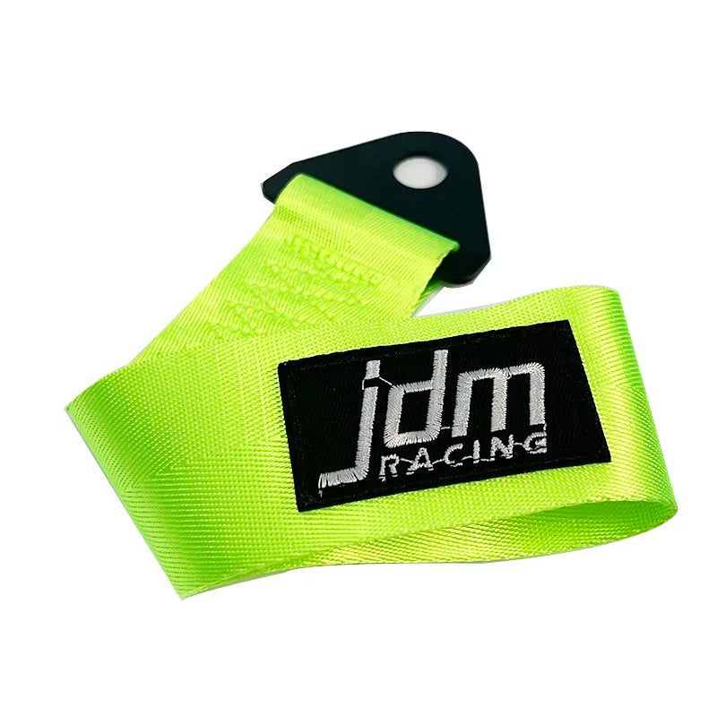 Correia de reboque de náilon de alta resistência universal jdm racing carro reboque auto cordas de reboque dianteiro e traseiro pára-choques reboque cinta de reboque decoração