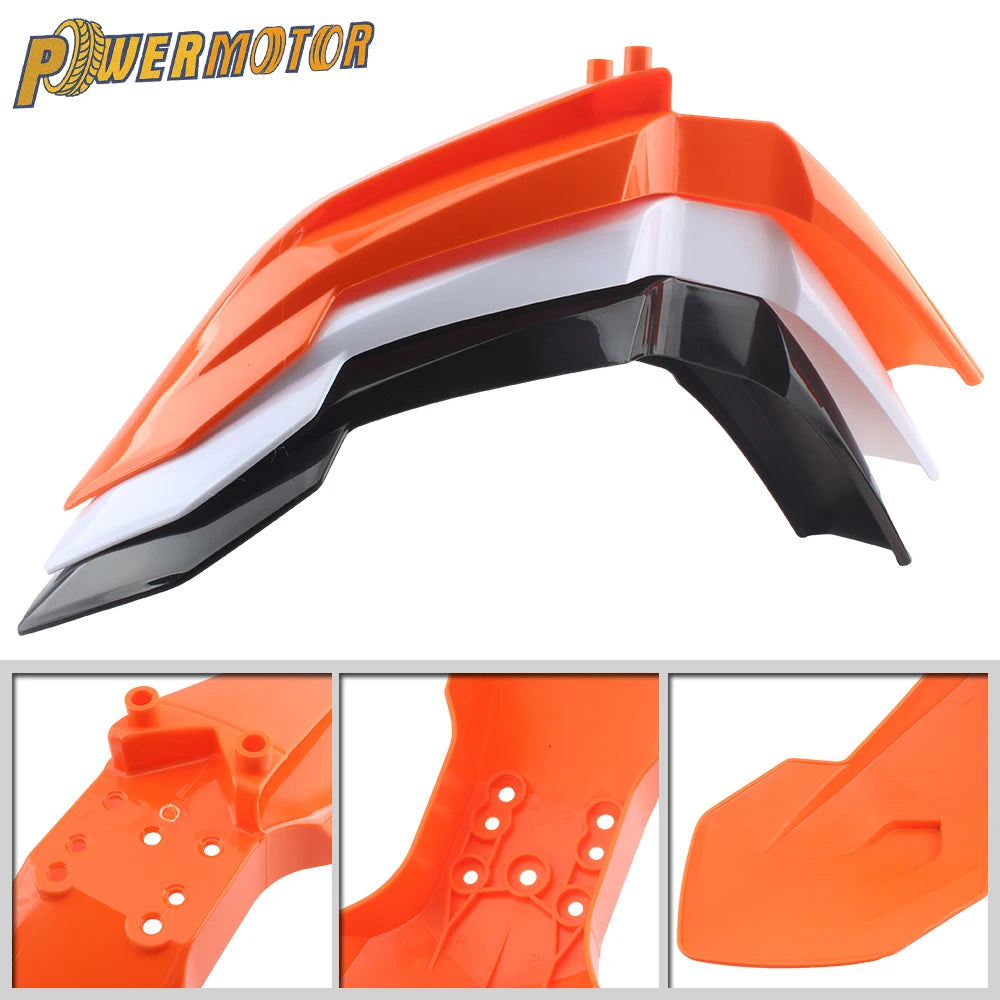 Para-lamas dianteiro para motocicleta, para ktm 65, motocross, enduro, sx, xc, exc, sxf, xcw 2018 a 2023, supermoto, dirt bike
