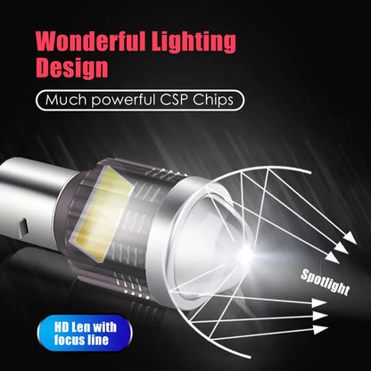 1 pçs 12v de alta qualidade h4/hs1 h6/ba20d 15w led 6 cob lâmpada do farol da motocicleta 1200lm 6000k hi/lo feixe luz branca amarela