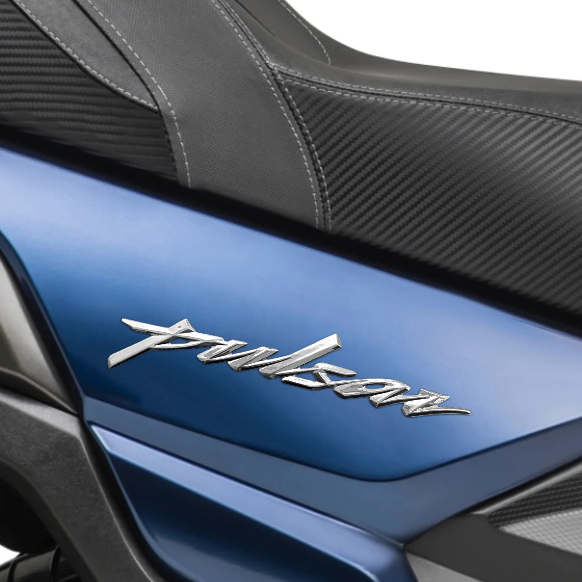 Para Bajaj Pulsar RS 200 NS200 N250 NS 125 150 160 180, Adesivos de Emblema 3D Macios, Adesivos para Motocicleta, Acessórios de Decalque de Logotipo para Carroceria de Moto