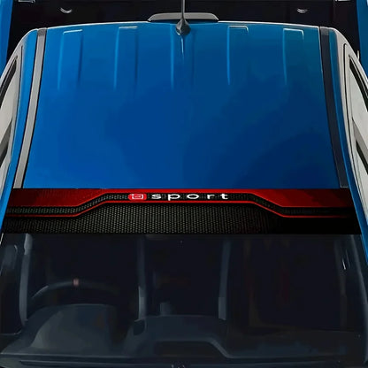 Adesivos para Para-brisa de Carro QF1320, Decalques Estilo UV, Adesivos Grandes para Carro