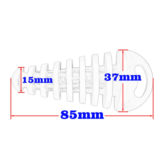 Tampa de Escape para Motocicletas e Motocross (KTM, Yamaha, Honda, Kawasaki, Suzuki) e ATVs