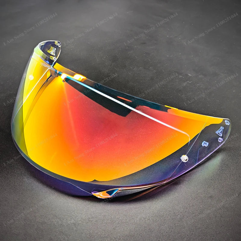 Lente de Viseira para Capacete de Motocicleta HJC HJ-38 I71 F71 - Substituição Anti-UV, Anti-Risco, À Prova de Poeira e Protetor Contra Vento - Acessórios para Motocicleta