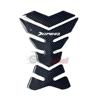 Para bajaj dominar dominar400 dominar200 acessórios da motocicleta de fibra carbono 3d óleo combustível gás tanque almofada decalque protetor adesivo