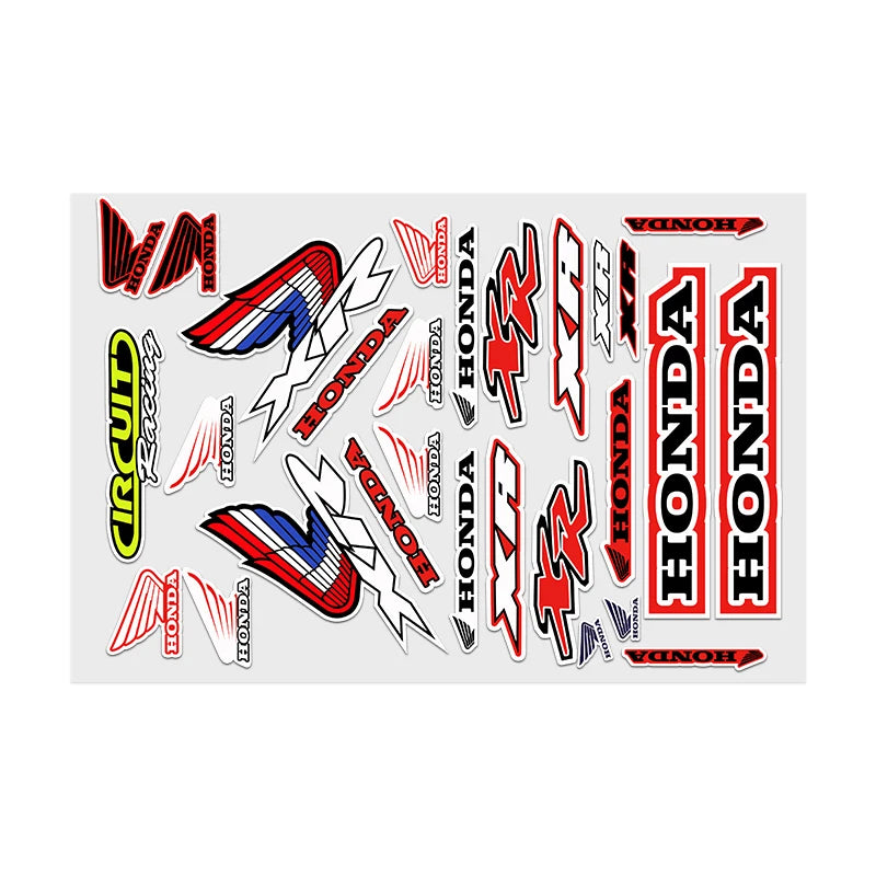 Adesivos para Moto, Carro, Janelas, Capacete, Laptop, Paredes - Decalque de Vinil para Tuning Automotivo