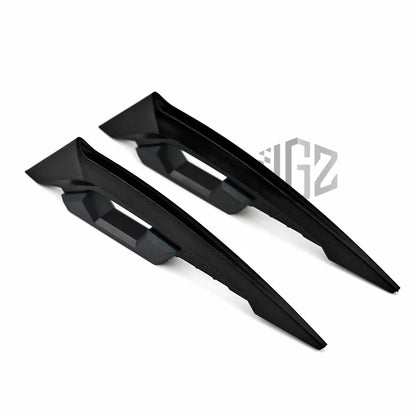 Spoiler lateral dianteiro para motocicleta, conjunto de asas aerodinâmicas para vespa yamaha, acessórios universais para moto