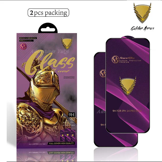 2 pçs vidro temperado premium para iphone 17 16 15 14 13 12 11 16e protetor de tela pro max cola completa x xr xs 7 8 plus armadura