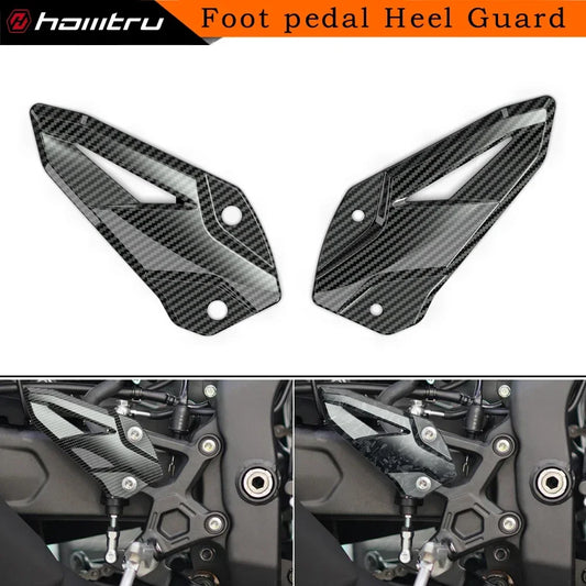 Capa para kawasaki ZX-4R 2023-2024 ZX-4RR 2023-2024 pedal protetor de calcanhar