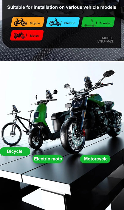 Suporte do telefone da motocicleta de alta qualidade moto e guiador da bicicleta instalar suporte do telefone móvel anti-shake motos suporte de navegação