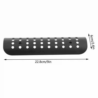 Tubo de escape reto para motocicleta, Tubo de calor universal, Motorcycle Hole