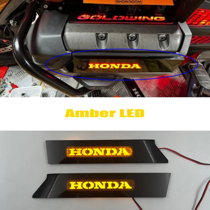 Goldwing 1800 goldwing1800 novos acessórios refletor dianteiro da motocicleta luzes led caixa lateral traseira refletor para honda gl1800 2018-