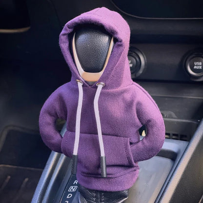 Capa de Alavanca de Câmbio Estilo Moletom, Decoração para Manopla de Câmbio, Compatível com Câmbio Manual e Automático, Universal para Carros, Decoração Interior