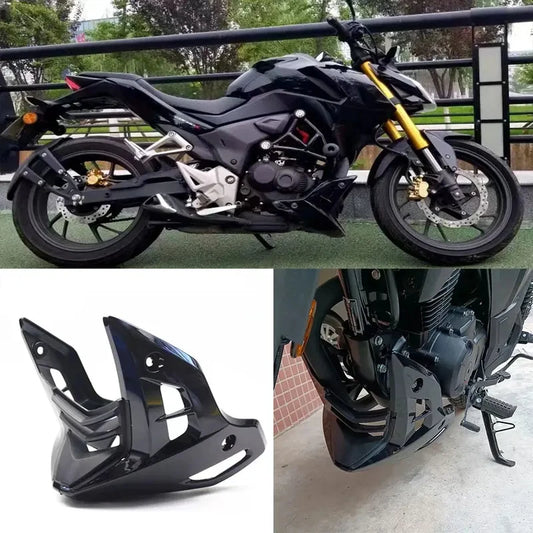 Protetor de Carenagem e Chassi para Motocicletas Honda CB190R, CBF125, CBF150 - Spoiler e Carenagem Inferior