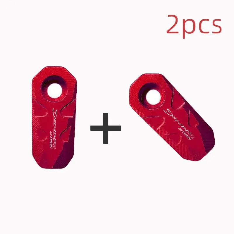 Para BAJAJ DOMINAR 250 400 DOMINAR250 DOMINAR400, todos os anos, acessórios para motocicletas, capa protetora de sensor em liga de alumínio e ABS.