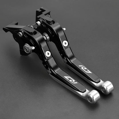 Para yamaha yzfr7 yzf r7 YZF-R7 yzfr7 2023 2022 acessórios da motocicleta extensível ajustável alavancas de freio embreagem guiador apertos
