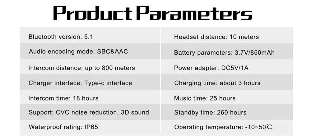 EJEAS V6 PRO +/PLUS Capacete de motocicleta Bluetooth Walkie Talkie 6 Rider Distância 800 metros à prova d'água IP67