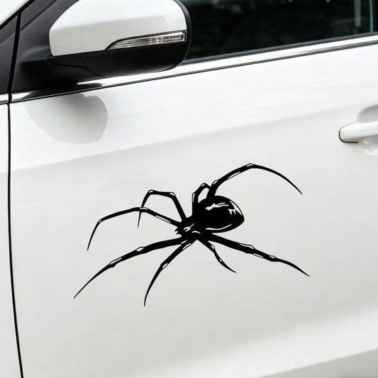 Adesivos de Aranha, Decalques de Vinil Impermeáveis para Carro, Caminhão, Motocicleta, Laptop, Janela, Decoração de Carro para Halloween