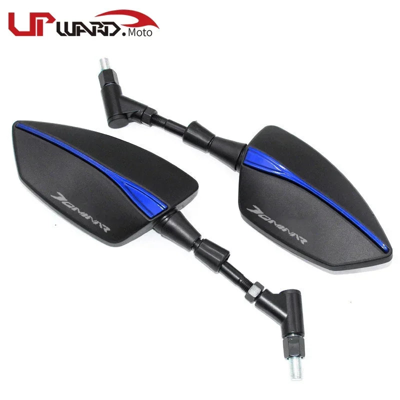 Ofertas imperdíveis para o Bajaj Dominar 400: espelho retrovisor para motocicleta, espelhos laterais em alumínio CNC.
