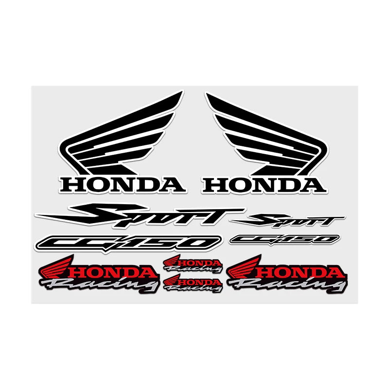 Adesivos para Moto, Carro, Janelas, Capacete, Laptop, Paredes - Decalque de Vinil para Tuning Automotivo