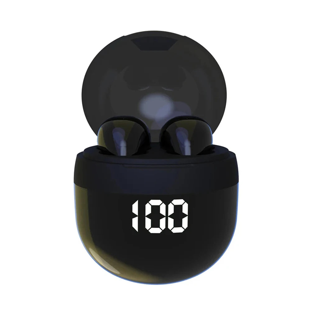Sk18 mini fones de ouvido invisíveis sem fio bluetooth 5.3 fones baixo dormir com microfone cancelamento ruído hd